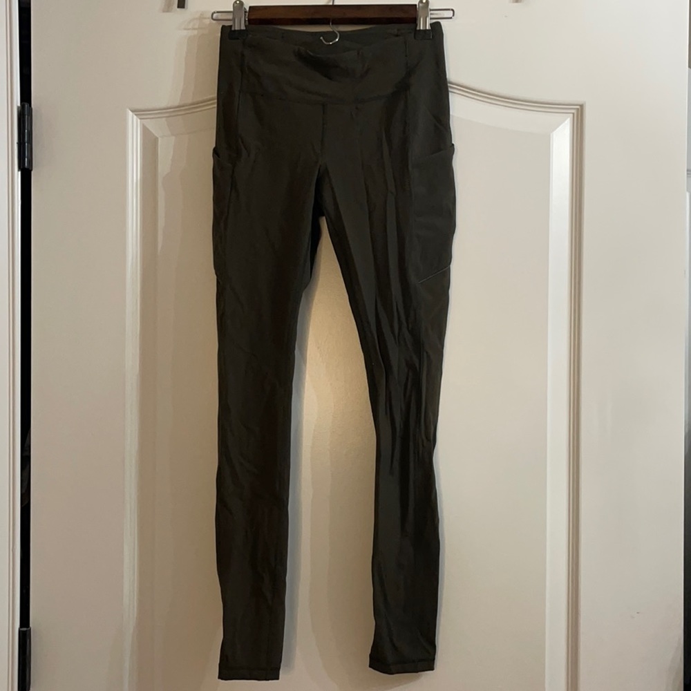 lululemon athletica Olive Green Leggings